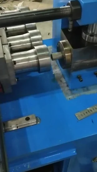 Extremo del tubo del Tapper cuadrado redondo del metal automático que reduce el precio de la máquina que encoge la formación