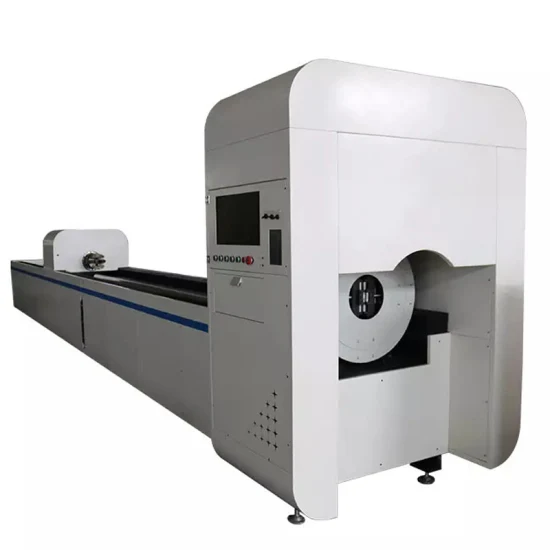 Máquina automática de corte por láser de fibra para tubos metálicos y tubos de carbono